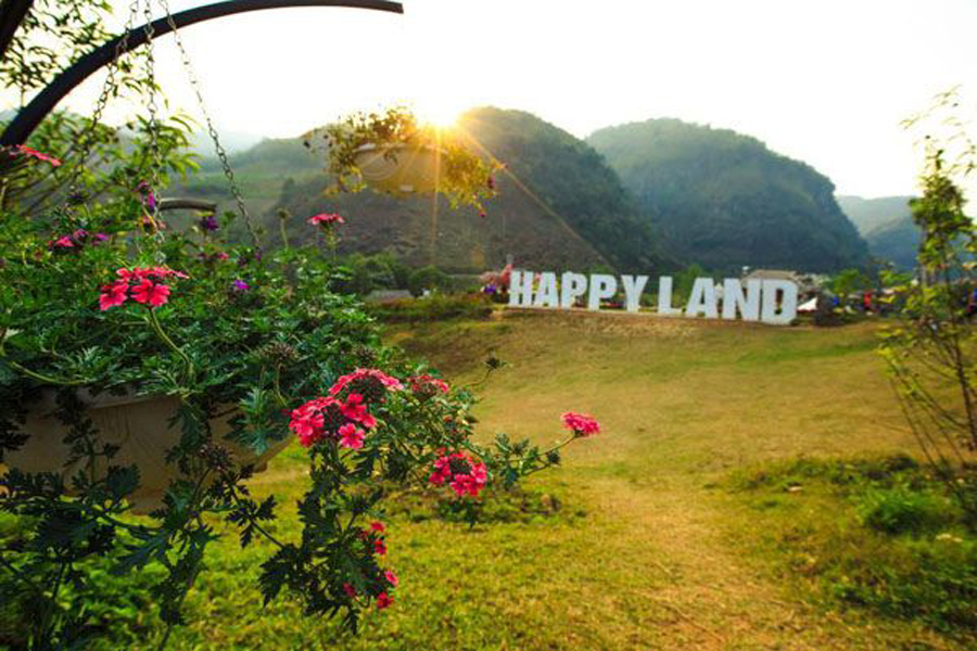 Happy land mộc châu ảnh đẹp